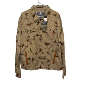 NWT AKOO by Viking Men's Denim Jacket Size XL